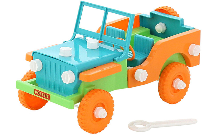Bộ lắp ghép xe Jeep Retro 42 mảnh 61300