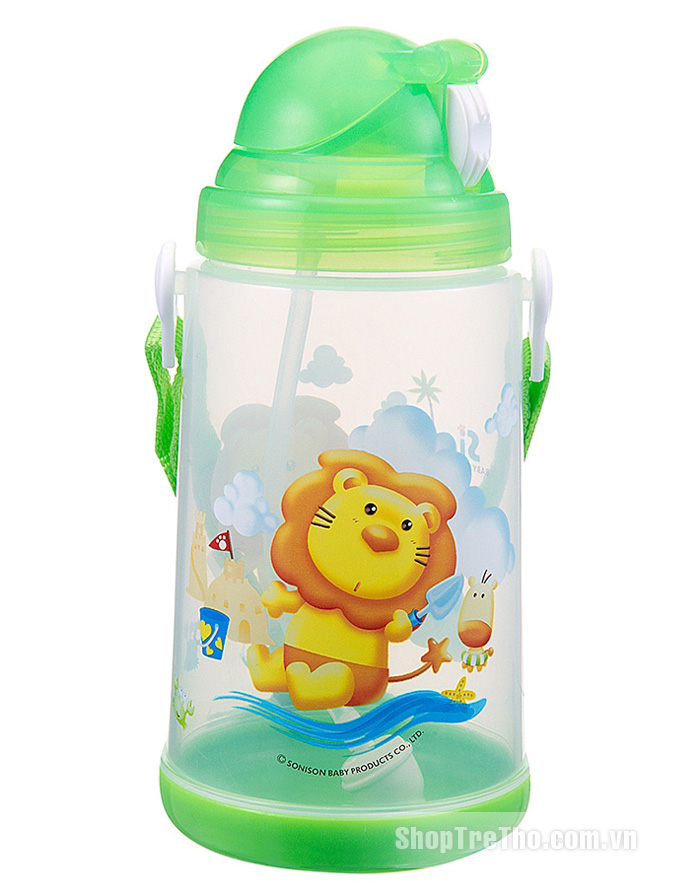 Bình nước nắp bật 650ml simba S9937