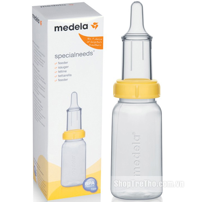 Bình sữa Medela cho trẻ bú yếu, hở hàm ếch