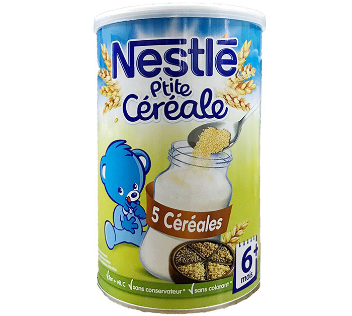 Bột pha sữa Nestle vị 5 loại ngũ cốc 6m+ (400g)