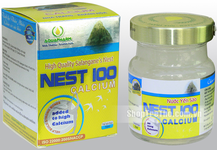 Nước yến sào Nest 100 Cancium trẻ em còi xương (trên 15 tuổi)