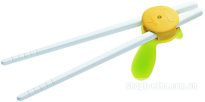 Đũa tập ăn Combi LL không hộp 10747 màu xanh