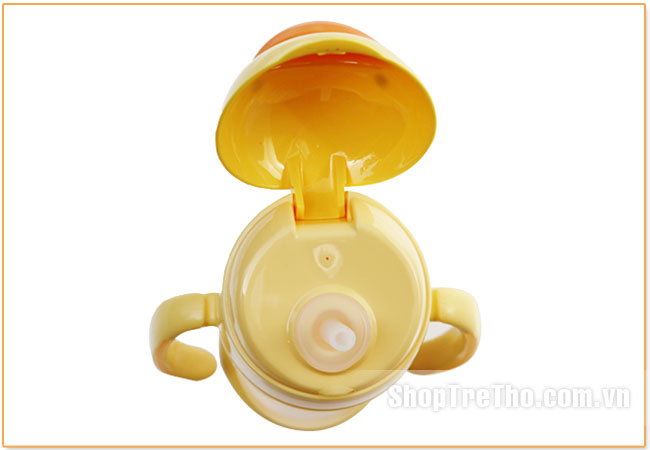 Bình tập uống Piyo Piyo 830380 có tay cầm BPA free