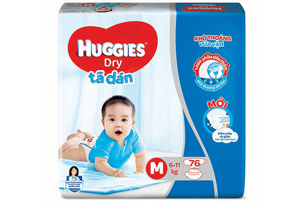 Tã dán Huggies M76