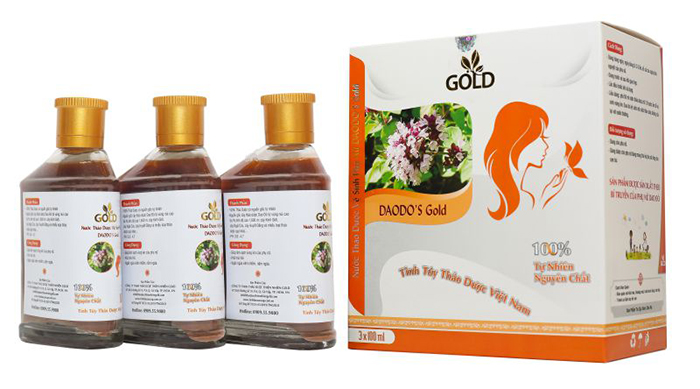 Nước thảo dược vệ sinh phụ nữ Daodo’s Gold