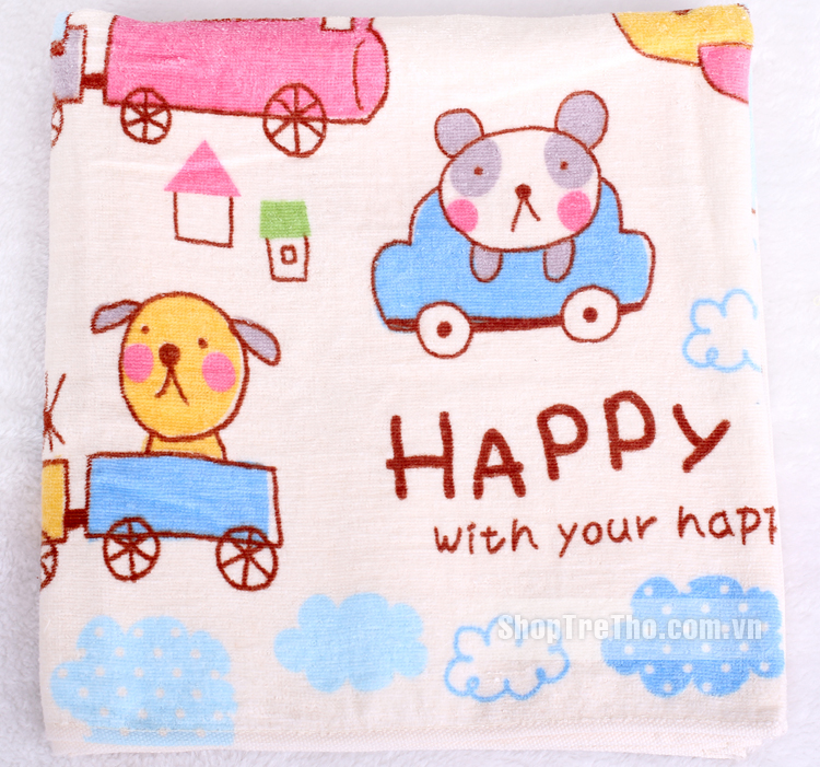 Khăn tắm xuất Nhật 60 x 120cm cho bé