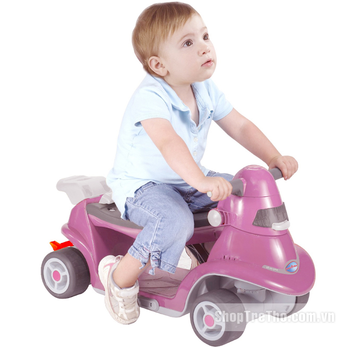 Xe chòi chân Smart Trike AIO thông minh màu hồng