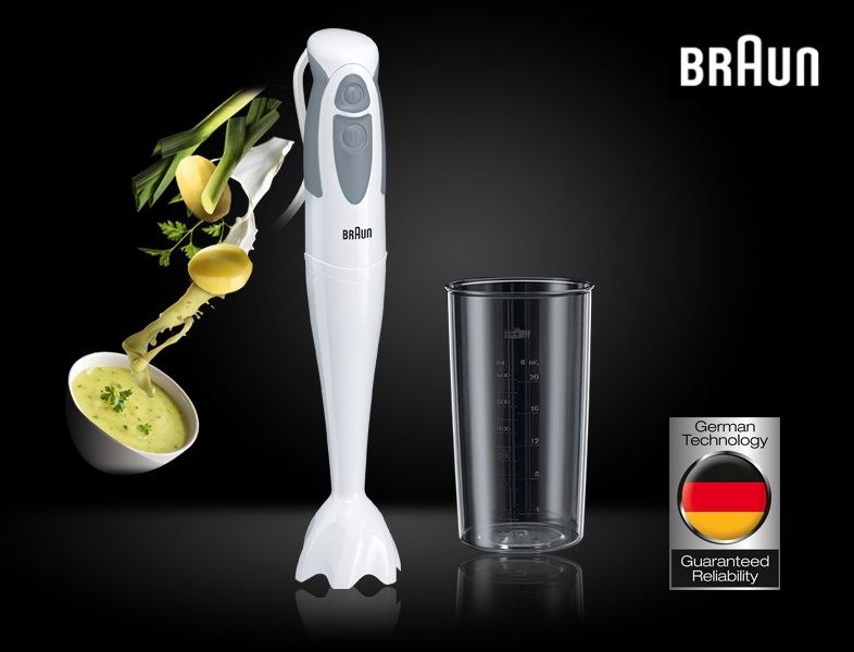 Máy xay đa năng cầm tay Braun 450watt (MR 300 Soup)