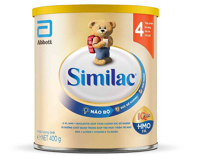 40Sữa Similac IQ Plus HMO số 4 Gold (400g)
