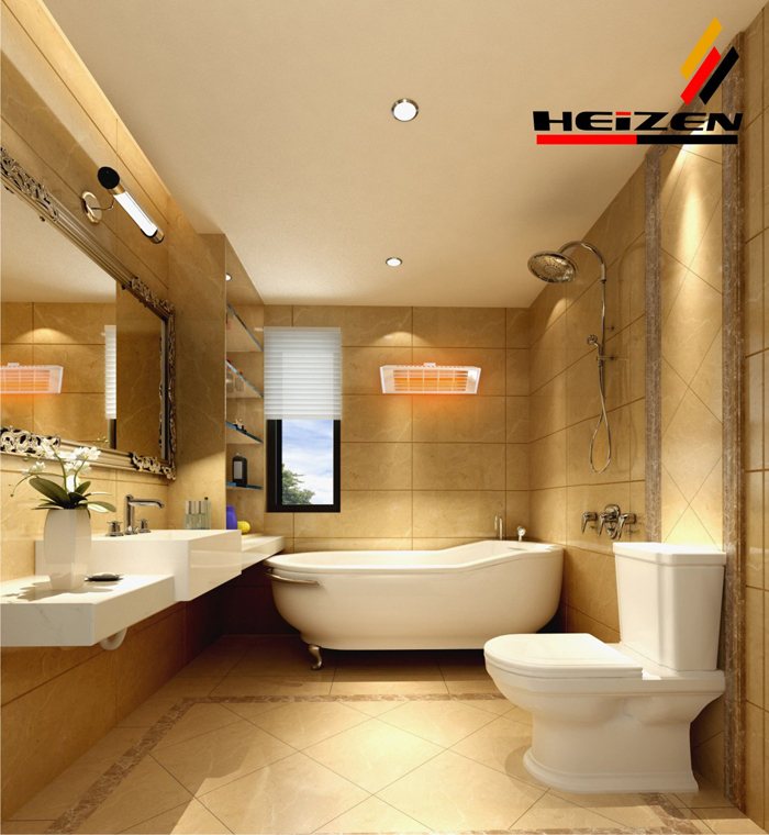Đèn sưởi nhà tắm Heizen không chói mắt HE-IT610