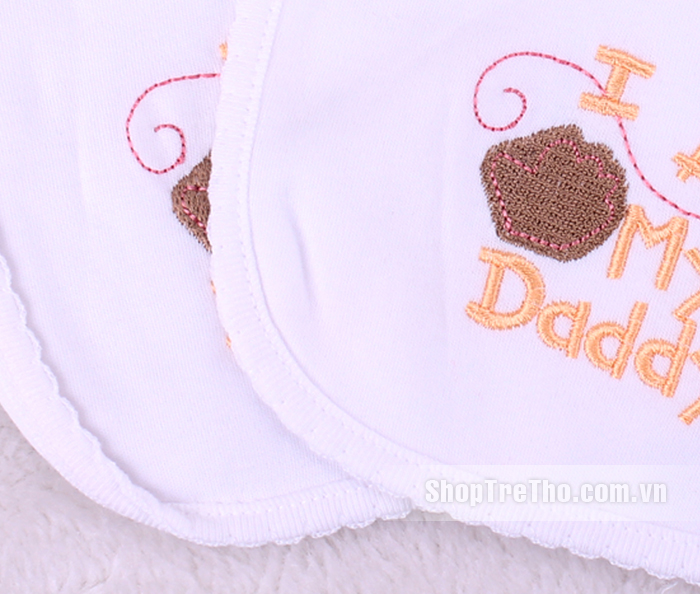 Yếm sơ sinh Lullaby buộc dây nhiều màu