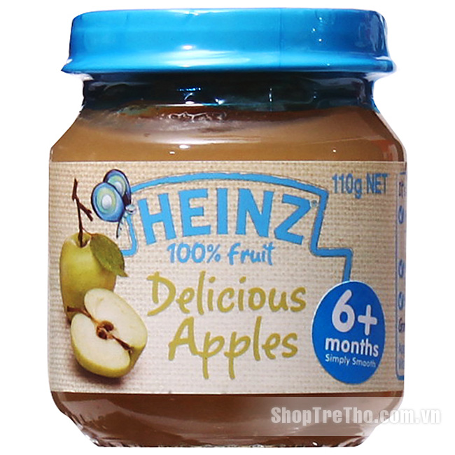 Dinh dưỡng đóng lọ Heizn táo nghiền