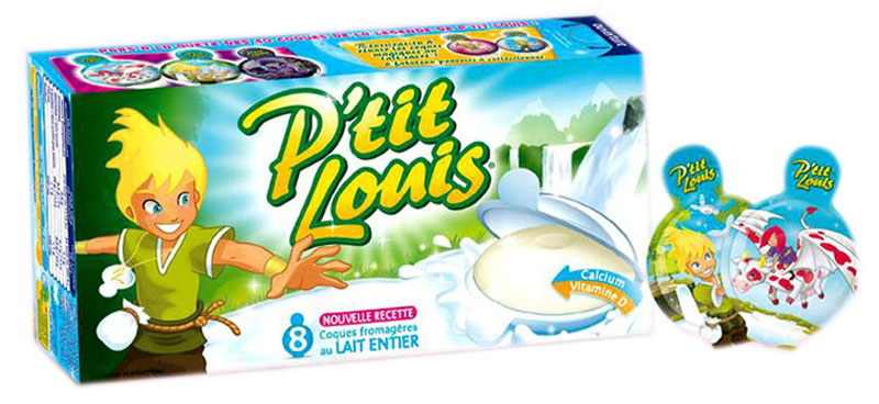 hình ảnh sản phẩm Phomai con sò P'tit Louis Pháp giàu Caxi 