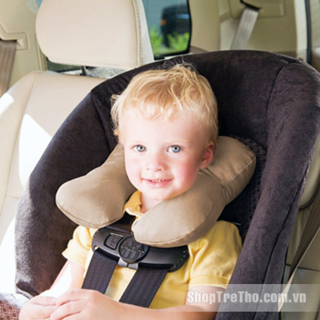 Gối cổ du lịch màu đen Summer ComfortMe Toddler Neck Support Black