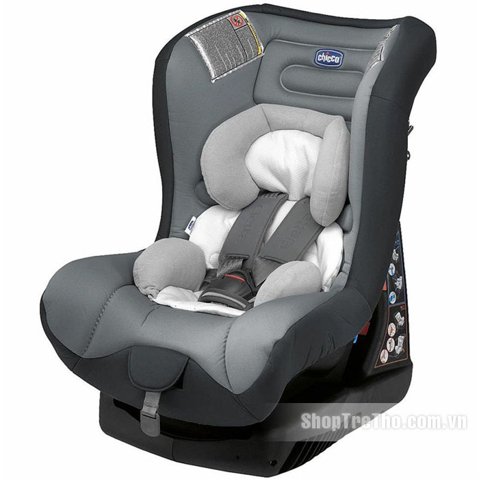 Ghế ngồi ô tô Chicco Eletta cho bé từ sơ sinh màu xanh ghi