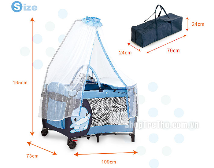 Nôi mềm KuKu Ku6034 cho bé