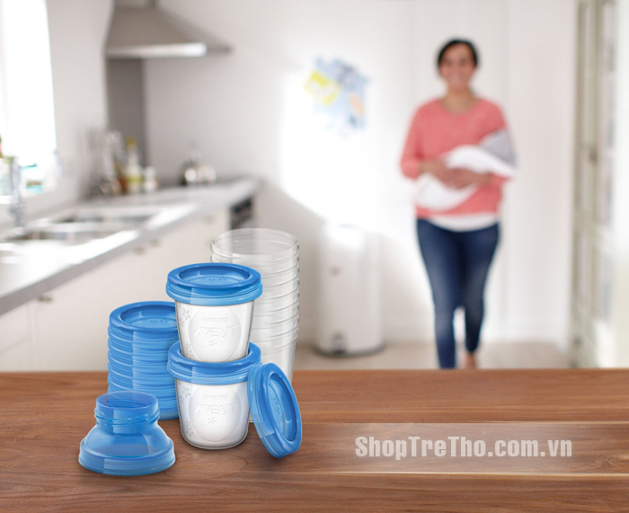Cốc trữ sữa VIA Philips Avent SCF618/10 180ml (1 cốc)