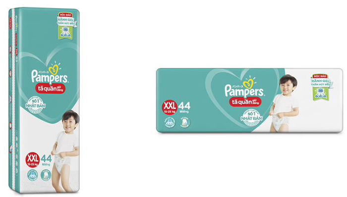 bỉm quần Pampers giữ dáng XXL44 (15-25kg)