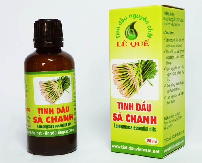 Tinh dầu sả chanh nguyên chất Lê Quế