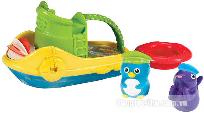 Đồ chơi tàu kéo Munchkin 15601 Tug along boat