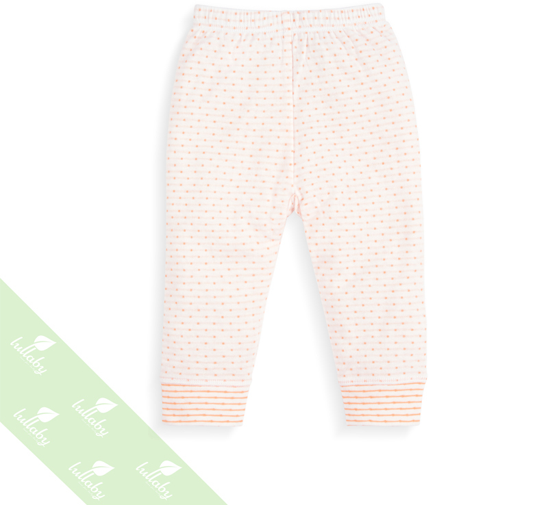 Quần dài đáp đũng bo gấu màu cam Lullaby NH04-18