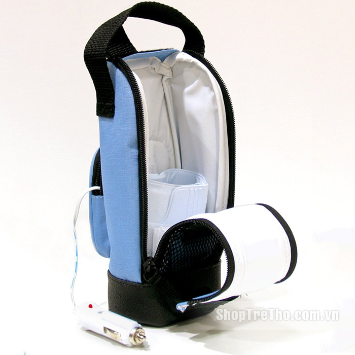 Hâm nóng bình sữa  trên ô tô kèm túi Munchkin (Deluxe Auto Bottle Warmer)