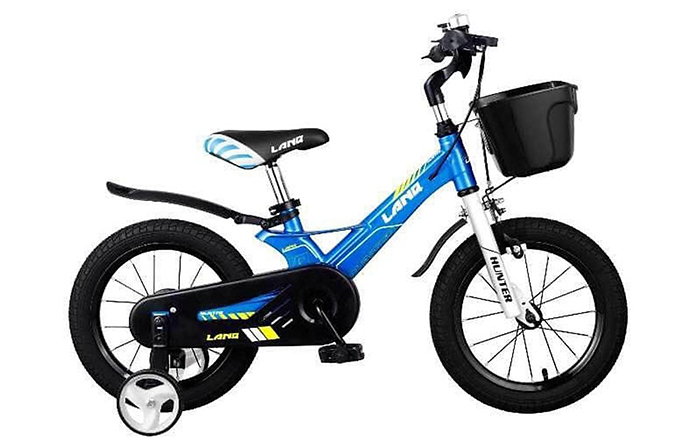Xe đạp trẻ em LanQ Hunter (xanh)