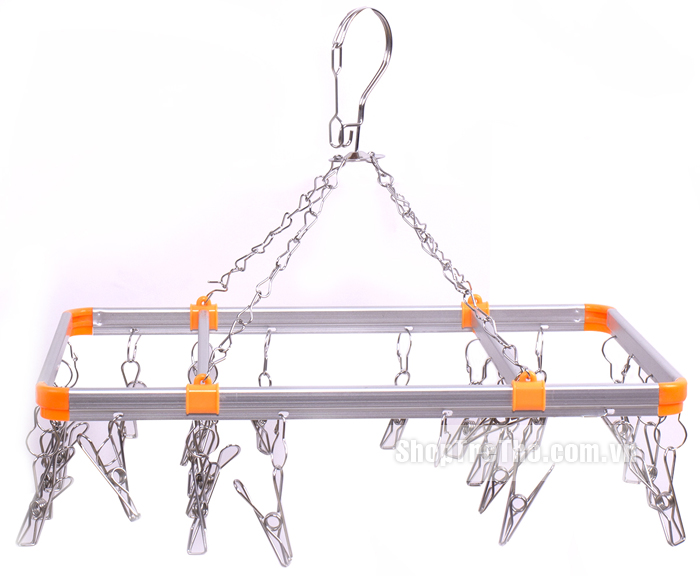 Móc chùm phơi quần áo bằng inox ST98662