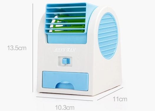 Quạt điều hòa mini để bàn 2 trong 1
