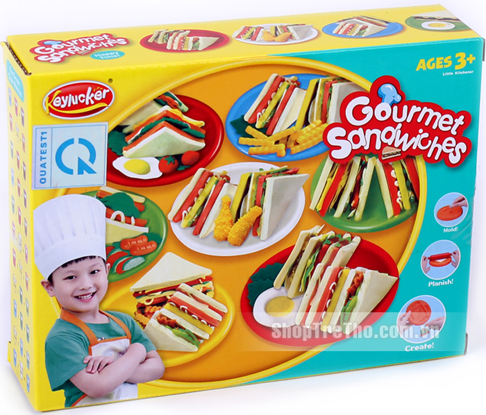 thợ làm bánh sandwich ảnh 1