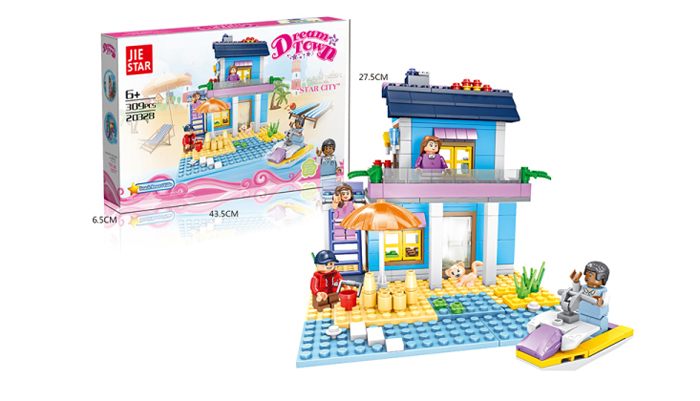 Đồ chơi xếp hình Jie Star 20328 - Ngôi nhà