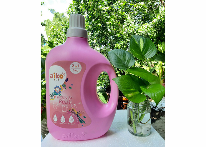 Nuoc giat xa Aiko huong diu nhe 3L