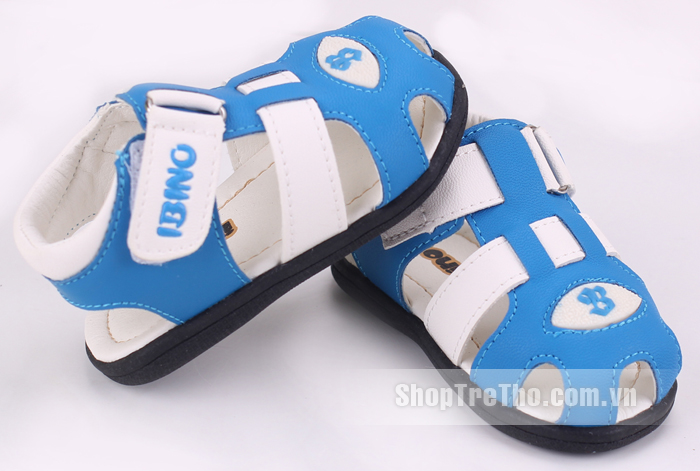 Dép Ibino 1732 màu trắng xanh cho em bé