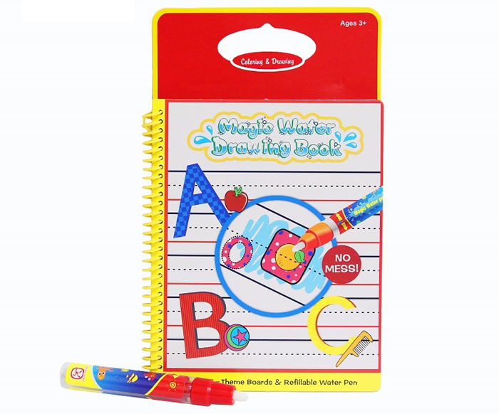 Sách tô màu bút nước thần kỳ Toys House - Chữ cái 
