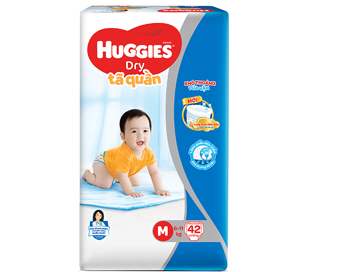 Tã quần Huggies M42 