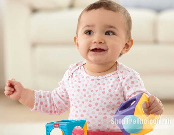 Đồ chơi xếp khối đa sắc Fisher Price Y6977