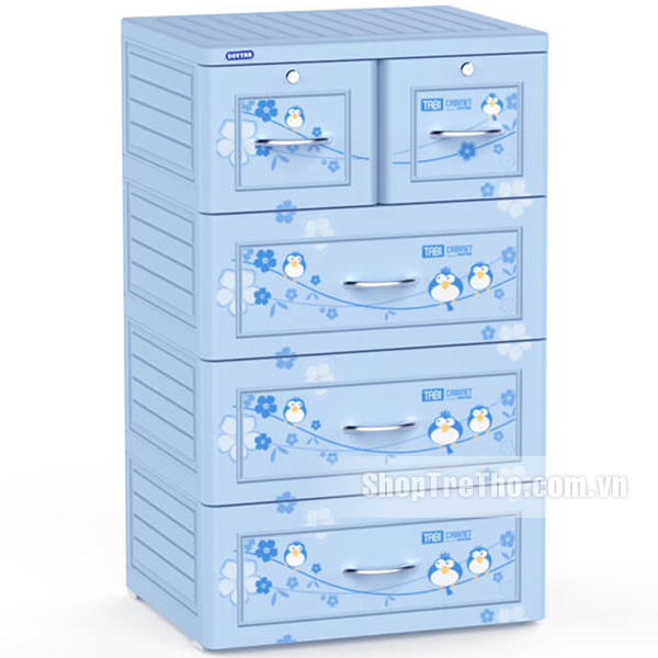 Tủ nhựa Tabi Duy Tân 4 ngăn