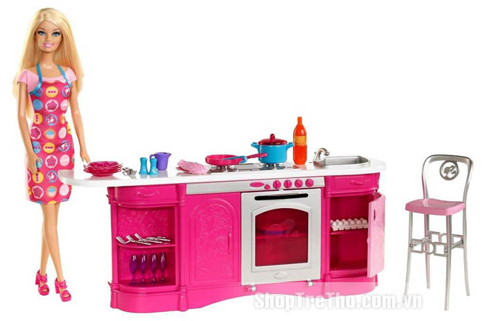 Gian bếp sang trọng Barbie X3229