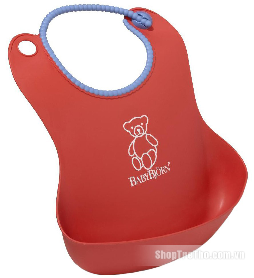 Yếm ăn cho bé bằng nhựa Baby Bjor-dd1