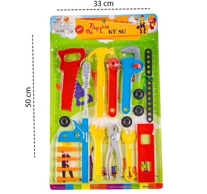 Đồ chơi Kỹ sư vỉ kìm búa HT7821