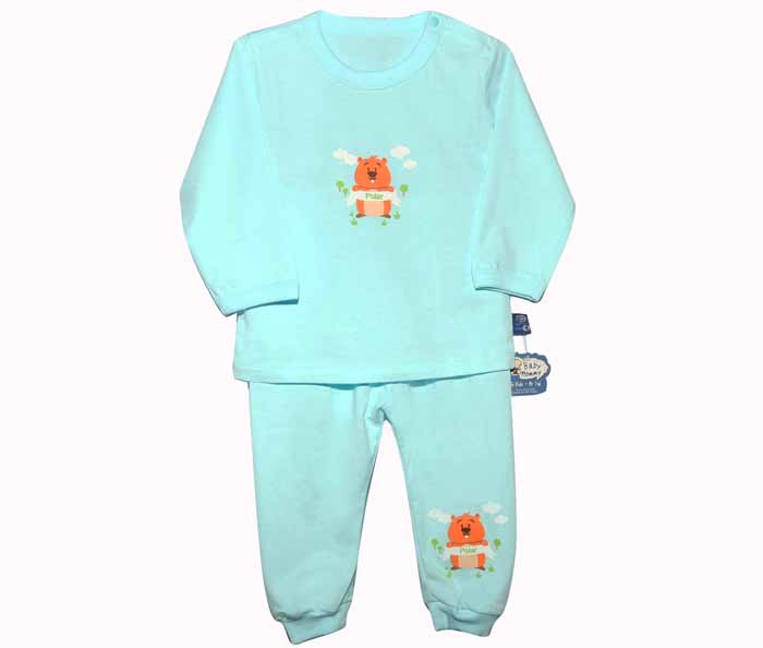 Bộ quần áo dài tay bé gái Babymommy BOD0010