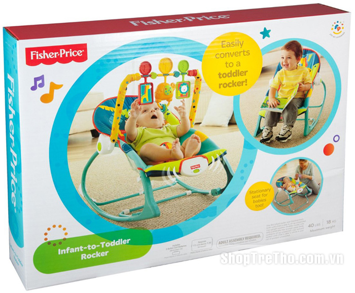 Ghế rung Fisher Price X7046 cho bé