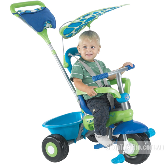 Xe đạp 3 bánh Smart Trike FRESH màu xanh 