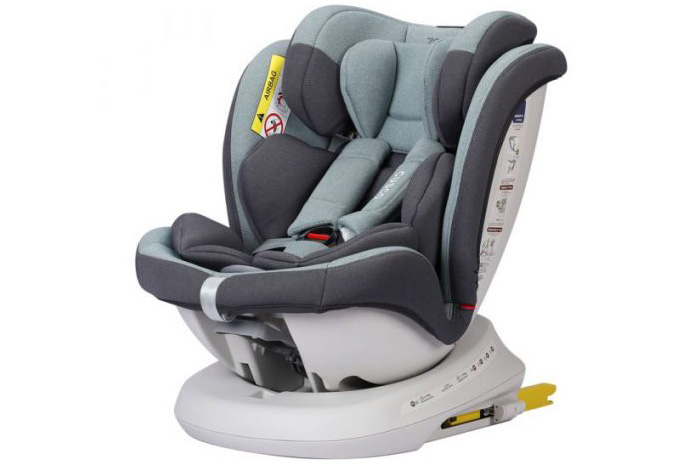 Ghế ngồi ô tô xoay 360 có Isofix Zaracos Cusco 6406 màu xanh
