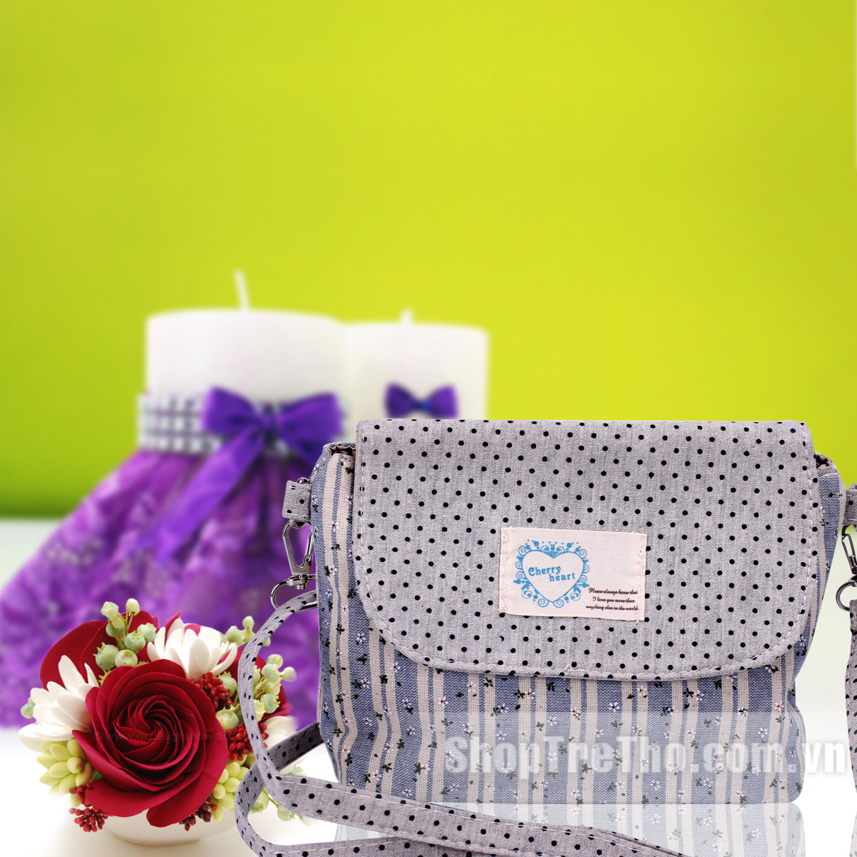 túi đeo chéo handmade loại nhỏ T21