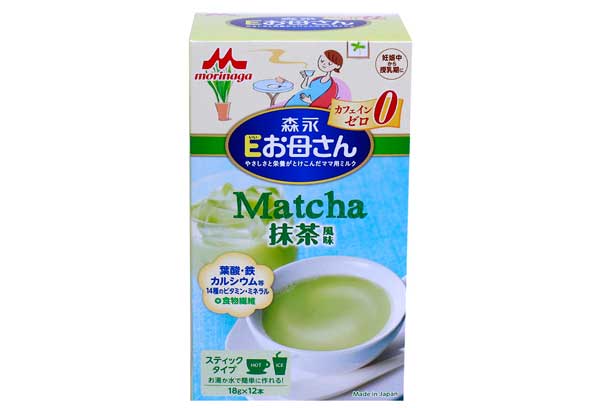 Sữa bà bầu Morinaga vị matcha trà xanh thanh mát, dễ uống