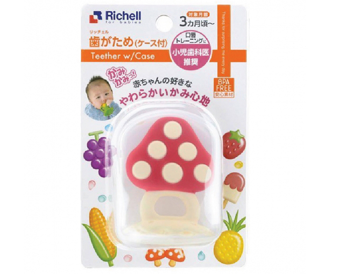 Gặm nướu silicone Richell RC22025 hình nấm