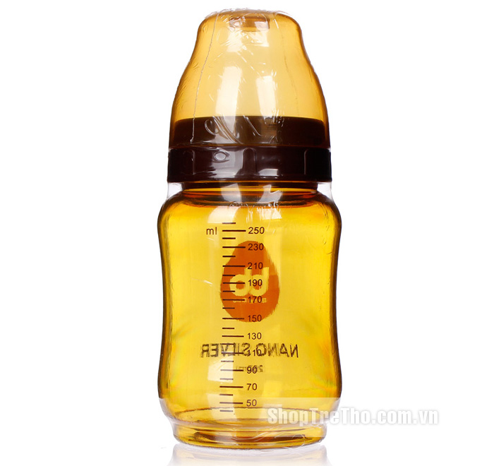Bình sữa Nano Silver 260ml (không núm ty)