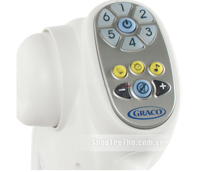 Nôi đưa em bé Lovin Hug Graco màu xanh