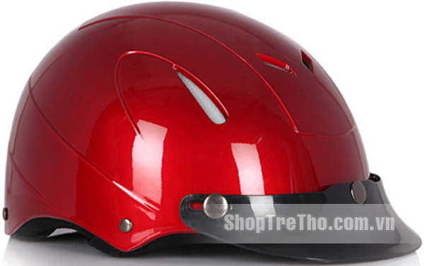 Mũ bảo hiểm Protec Disco màu đỏ size L